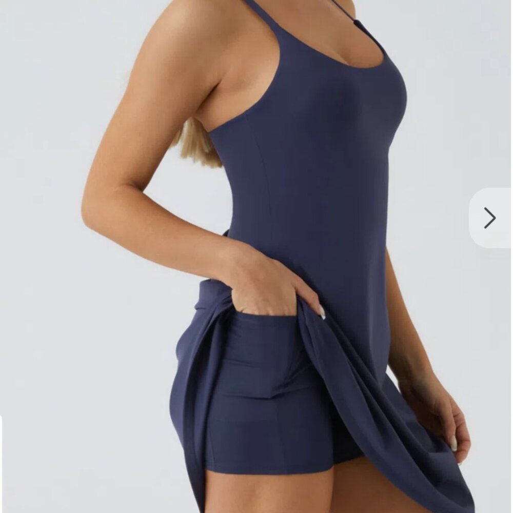 HALARA |  Everyday Activity Strappy Dress With Shorts